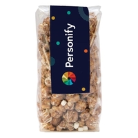 Contemporary popcorn gift bag - hot chocolate flavor. Item Size: 3.75"L......