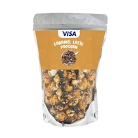 Resealable popcorn bag - caramel latte flavor. Item Size: 5.125"L x... from...