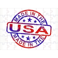 48 Piece Sublimated Full Color Jigsaw Puzzle. Bright and vivid full... from...