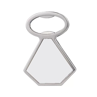 Diamond Shaped Zinc Alloy Fridge Magnet