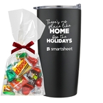 20 oz Insulated Straight Tumbler Gift Set - Seasons Greeting