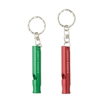 Clearance Item! Aluminum Whistle Keyring