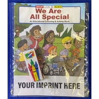 We Are All Special Coloring and Activity Book Fun Pack
