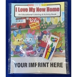 I Love My New Home Coloring Book Fun Pack