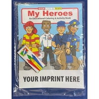 My Heroes Coloring and Activity Book Fun Pack