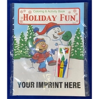 Holiday Fun Coloring and Activity Book Fun-Pack