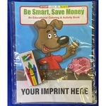 Be Smart, Save Money Coloring and Activity Book Fun Pack