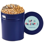 3 Way Gourmet Popcorn Tin - 6.5 Gallon