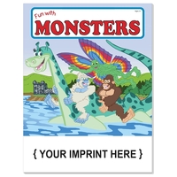 Fun with Monsters Coloring Book