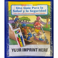 A Guide to Health and Safety Spanish Coloring Book Fun Pack