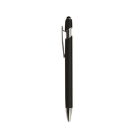 Rubberized Stylus Ballpoint Pen