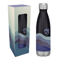 Swiggy 10" stainless steel 16 ounce bottle in gift box.... from ASI 61125 Hit...