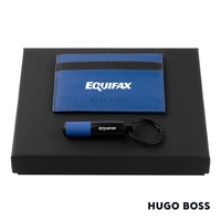 Hugo Boss® Matrix Card Holder/Gear Matrix Key Ring