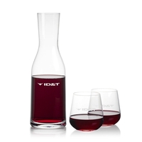Crystalline Carafe Set. Includes the 40oz Caldmore Carafe and your choice......