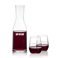 Crystalline Carafe Set. Includes the 40oz Caldmore Carafe and your choice......