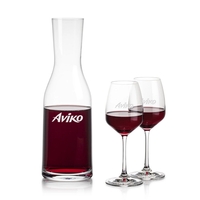 Crystalline Carafe Set. Includes the 40oz Caldmore Carafe and your choice......