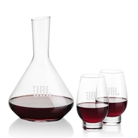 Terrassa Carafe & Glenarden Stemless Wine