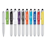 3-in-1 Metal Capped Ballpoint Pen
