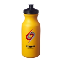 20 oz. polyethylene water bottle with flip top lid and easy... from ASI 62088...