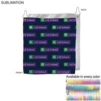 Colored Microfiber Dri-Lite Terry Golf Towel