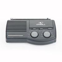 Tony Retro Pop-Up Clock/Radio - Black