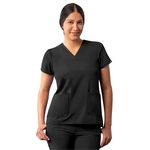 Adar - Addition - Women's Multi-Pocket V-Neck Top