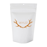 14 gram, retail display pouch featuring a secure zipper opening that... from...