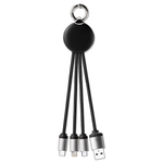 Howe 4 in 1 Light up logo Charging Cable with