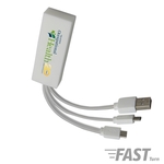 Field Blvd Rectangular 2-in-1 Cable - Simports