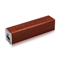 Cylinder Power Bank comes in 5 different wood styles in Haitian... from ASI...