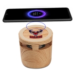 LaBagh Wood Wireless Charger and Speaker