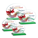 Austin (Horiz) VividPrint™ Award - Green