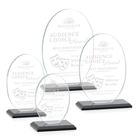 The Austin Award features a 1/2" thick Starfire oval mounted on... from ASI...