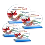 Austin (Horiz) VividPrint™ Award - Sky Blue