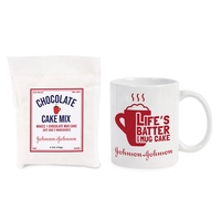 11 oz Coffee Mug with Chocolate Mug Cake Packet