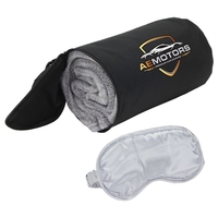 Business First Travel Blanket with Sleep Mask... from ASI 36730 Ariel Premium...