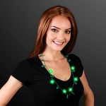 LED Shamrock String Lights Necklace
