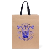 Environmentally-friendly 120 GSM Woven Handle Eurotote with 3/4" W x 14"......