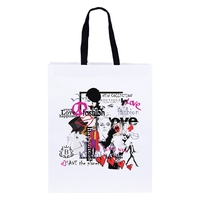 120 GSM Woven Handle White Eurotote with 3/4" W x 14"... from ASI 37940 Bag...