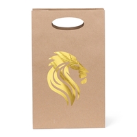 140 GSM Eco Die Cut Shopper bag with die cut handles.... from ASI 37940 Bag...