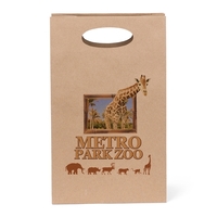140 GSM Eco Die Cut Shopper bag with die cut handles.... from ASI 37940 Bag...