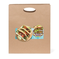 140 GSM Eco Die Cut Shopper bag with die cut handles.... from ASI 37940 Bag...