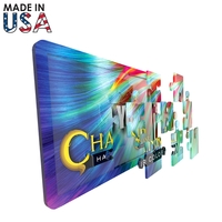 Rectangle acrylic jigsaw puzzle takes the love of brain teasers to... from...