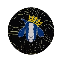 Fiberglass reinforced plastic one side full color dye sub printed coasters......