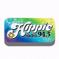 3" x 6" embossed recycled aluminum bicycle plate with two holes... from ASI...