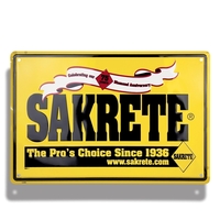 12" x 18" embossed sign made of recycled aluminum with two... from ASI 50120...