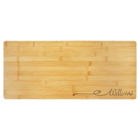 Bamboo Charcuterie Board/Cutting Board 23 3/4" x 10"