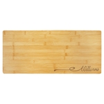 Bamboo Charcuterie Board/Cutting Board 23 3/4" x 10"