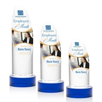 Lauder VividPrint™ Award on Base - Blue