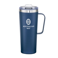 The 28oz double wall stainless steel Ordesa Mug features a sliding... from...